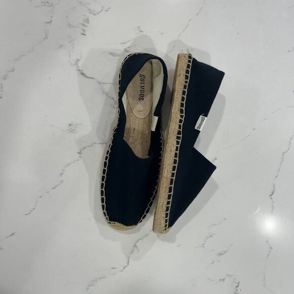 Soludos The Dali Original Espadrille 6/6.5 Size Black - Picture 7 of 10